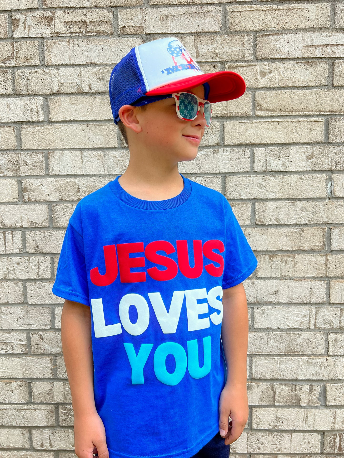 Jesus Loves You Multi | Youth Tee