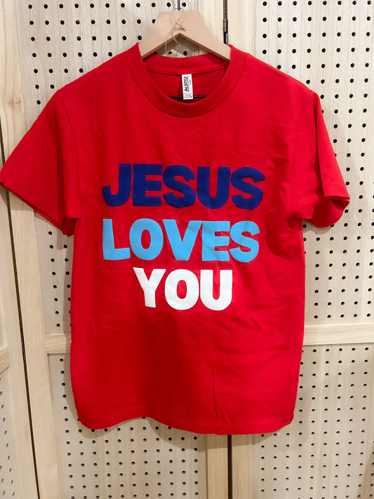 Jesus Loves You Multi | Youth Tee