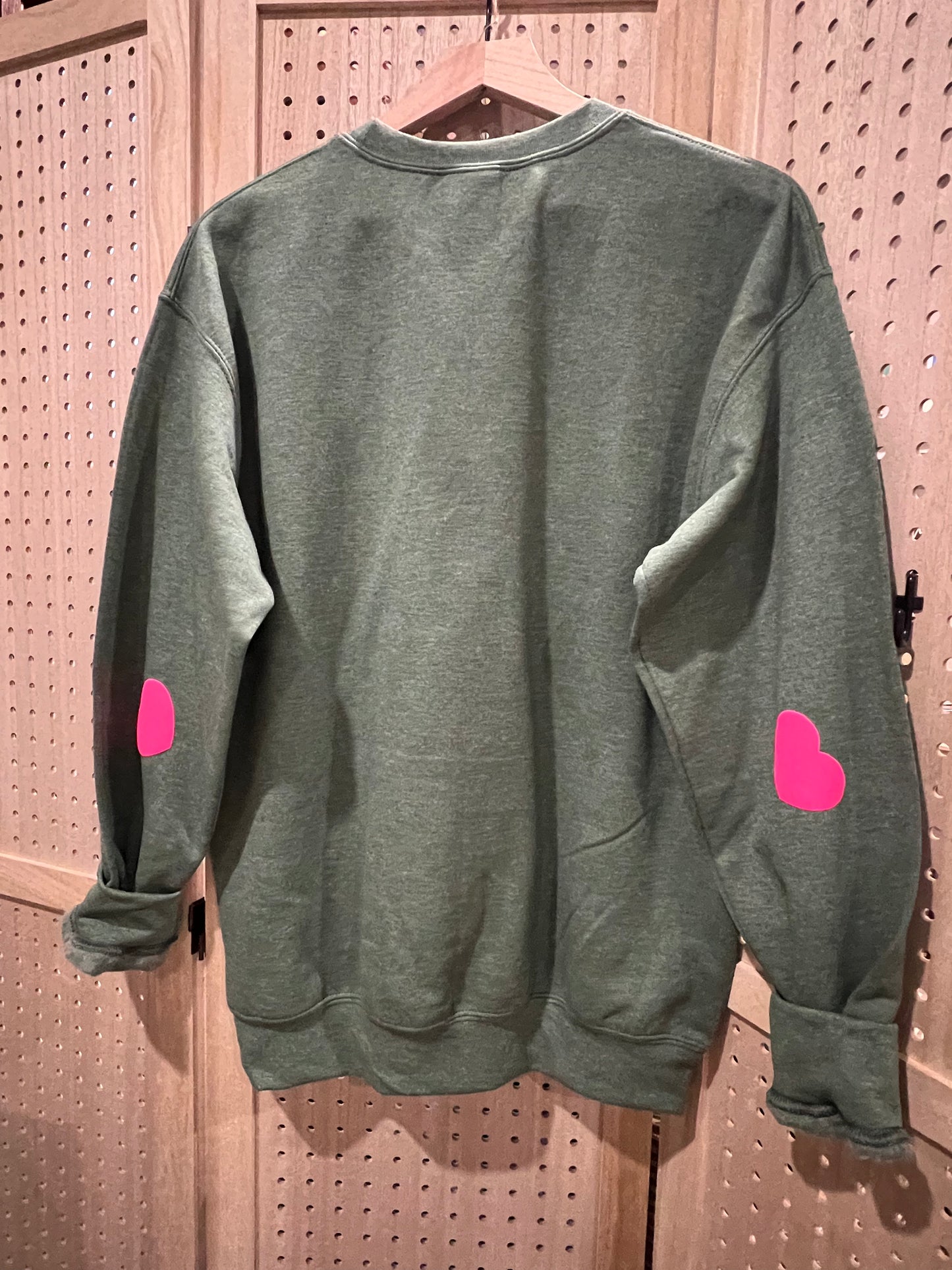Faith Hope Love Retro Crewneck
