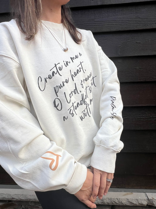 Create in Me Premium Crewneck