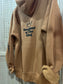 Jesus is King Camel Fleece Hoodie