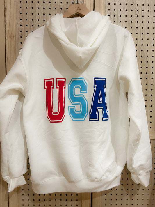 God Bless The U S A Full-Zip Hoodie