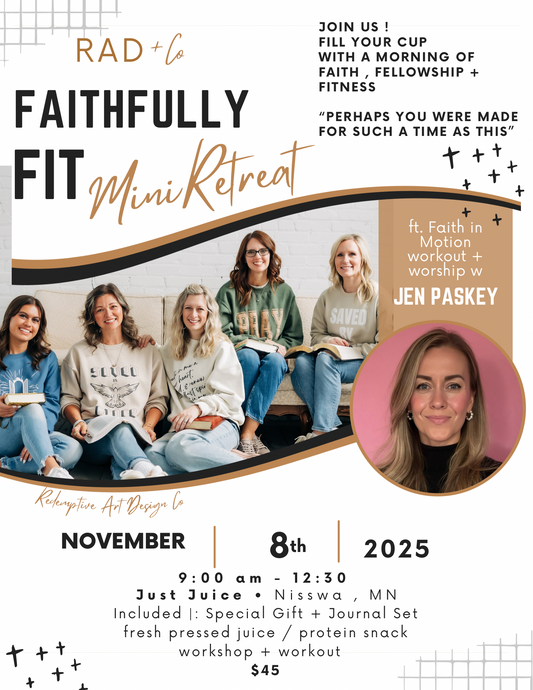 [FALL] •Faithfully Fit • Mini Retreat