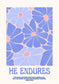 Floral Christian Wall Art - Digital Download