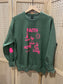 Faith Hope Love Retro Crewneck