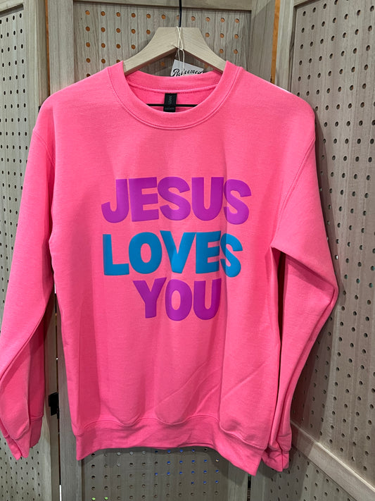 Jesus Loves You Crew Multi
