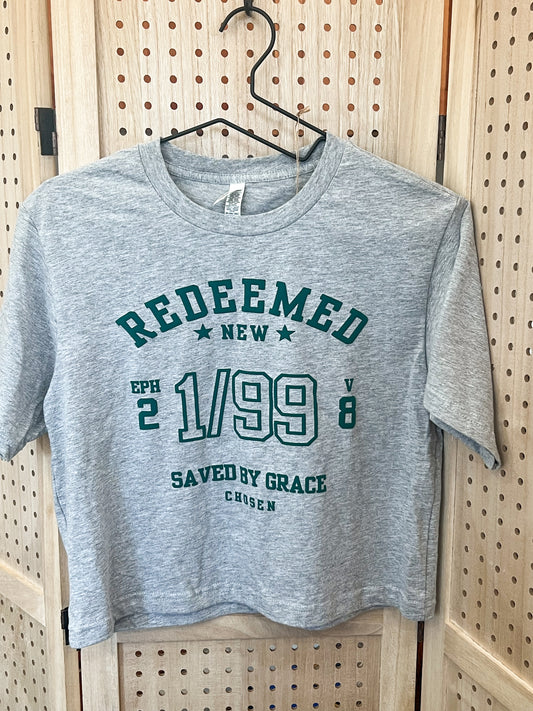 1 / 99 REDEEMED Boxy Tee