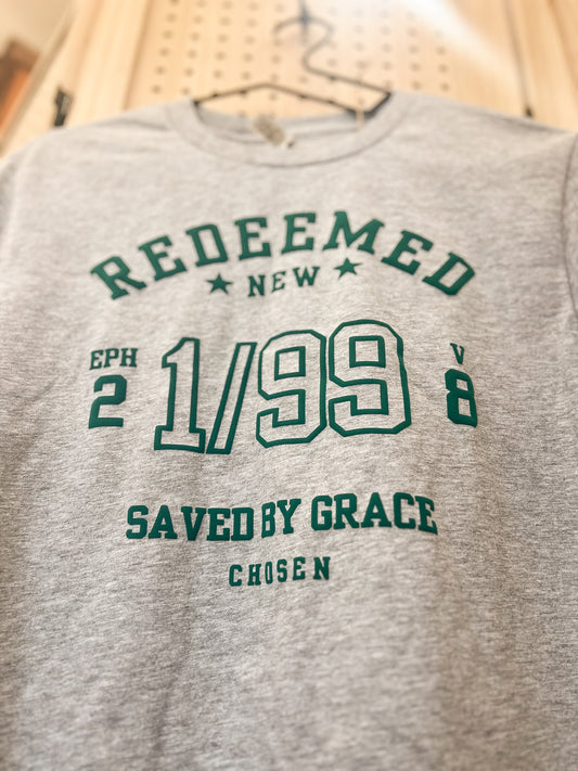 1 / 99 REDEEMED Boxy Tee