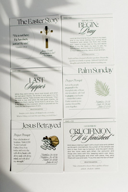 He Is Risen Story Cards